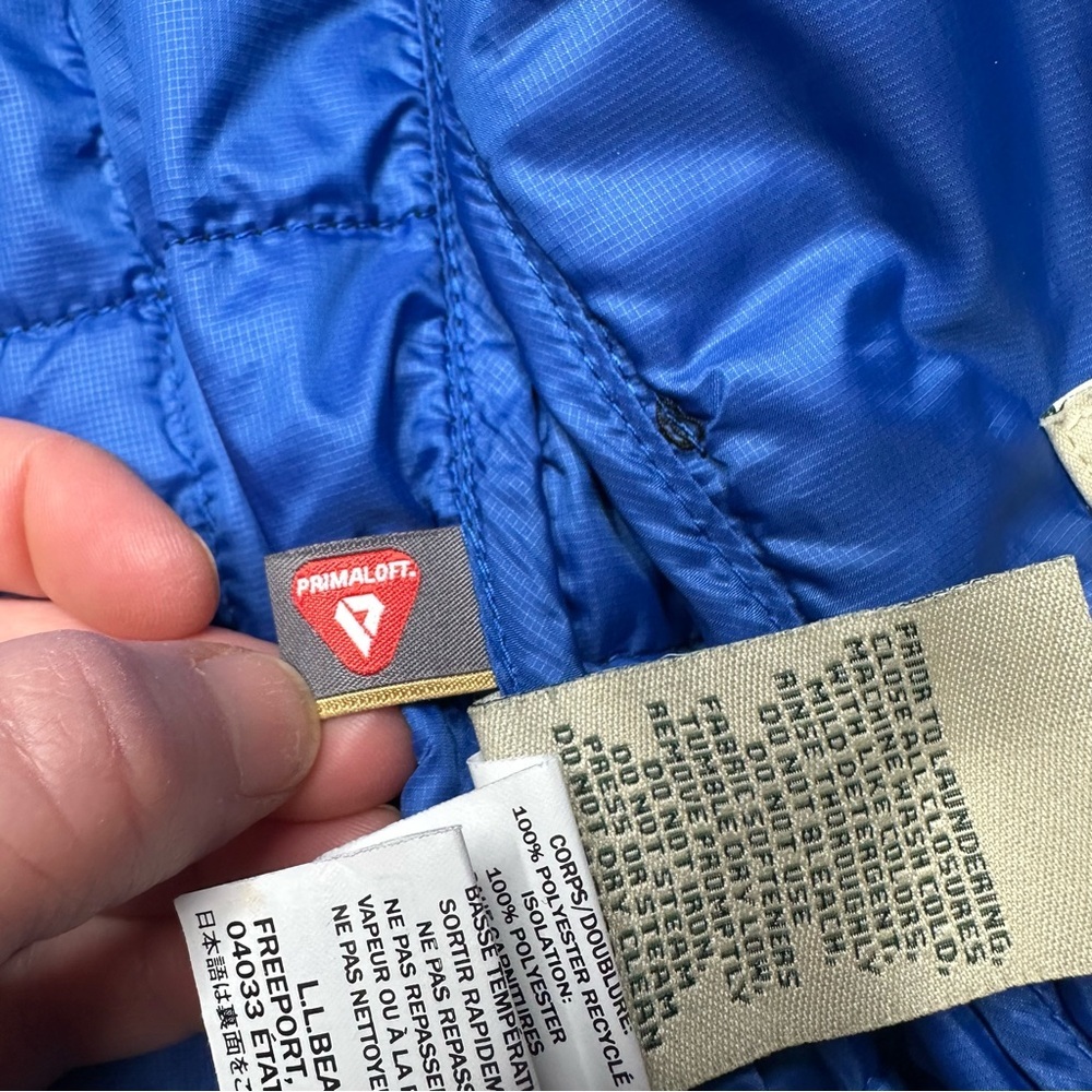 L.L. Bean Primaloft Packaway Jacket Size 6 - Picture 11 of 16